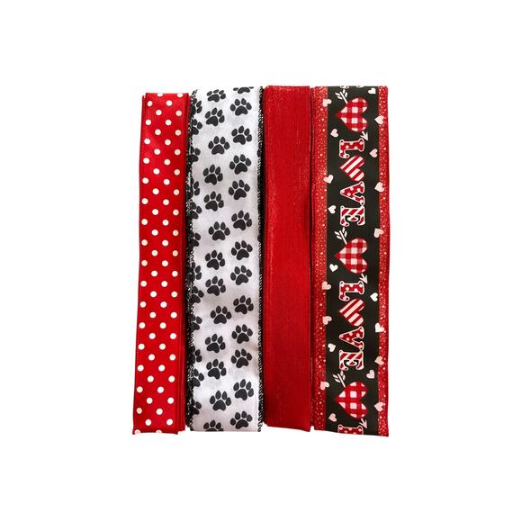 DIY Dog Pet Wreath Making Kit, Doghouse Shaped Sign Ribbon Bundle Set - Picture 11 of 11